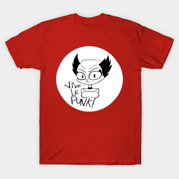 Vive Le Punk! T-Shirt by CombTheCombel